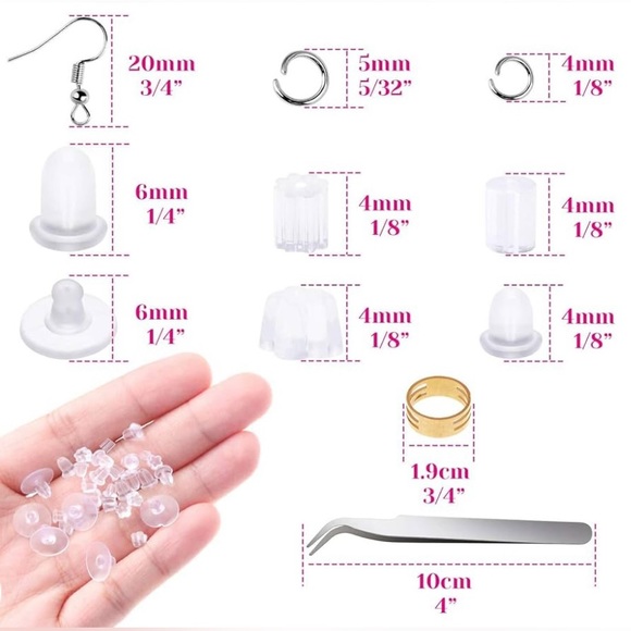 Lot of Gold Jewelry Making Beads and Earring Kit - $35 VALUE - Music Notes - Picture 14 of 16